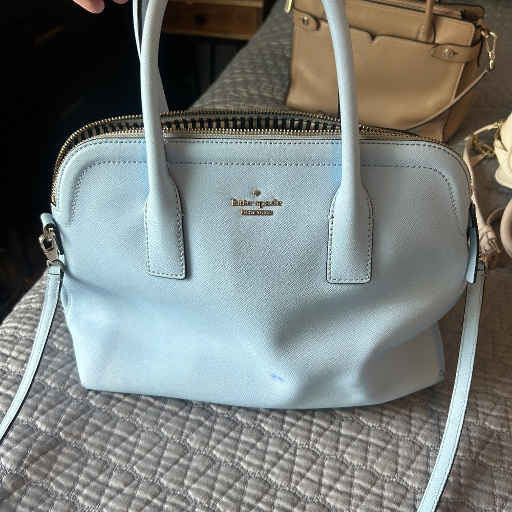 Beautiful Blue Kate Spade Satchel